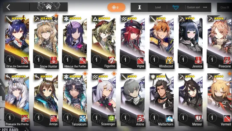Arknights Accounts Starter Global|Lv1|Fresh Starter (Chen the Dawnstreak, Pramanix the Prerita)|Story 0-1|AK020B 1