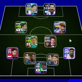 eFootball Accounts Legends & Iconic Players Android|Power 2968|Epic Frank Lampard,Ono Shinji|Show Time Miki Tomoya,Kubo