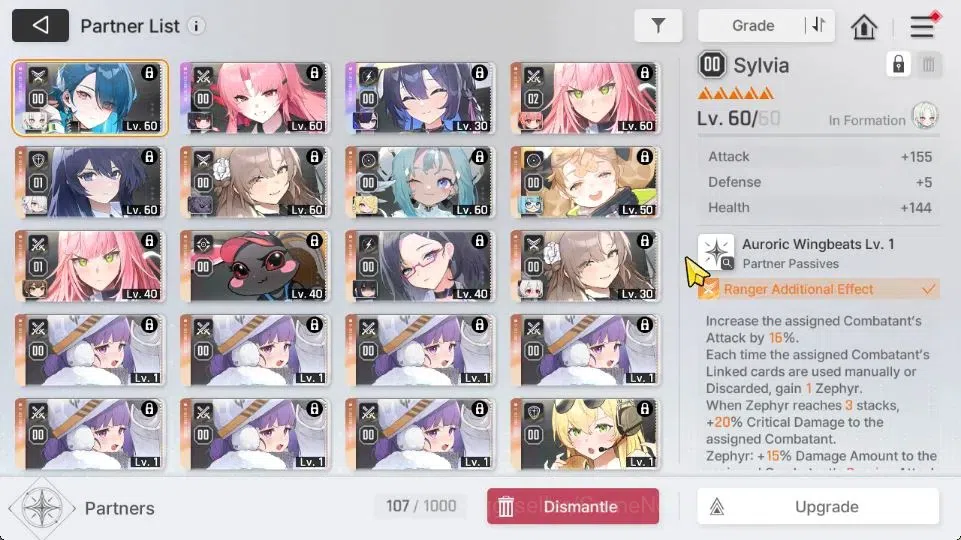 Chaos Zero Nightmare Accounts ASIA|Lv 55|19 10