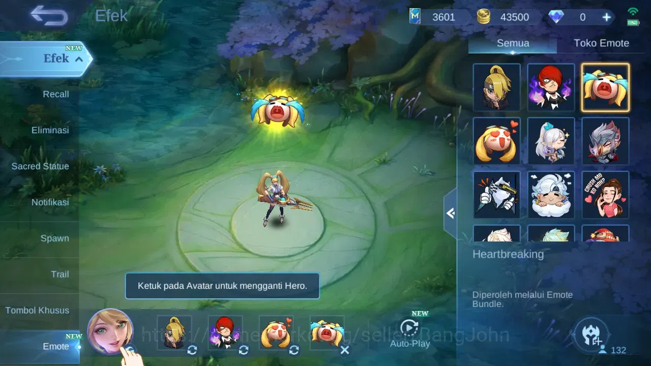 Mobile Legends: Bang Bang Accounts GLOBAL Hero 132 Skin 215 | Luckybox Eudora | KOF k image 11