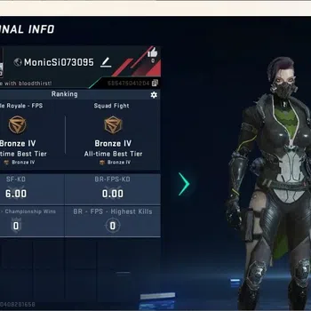 Blood Strike Accounts Starter ASIA | 1 Eternal Gun: MB2-Noxdra Lv.1 | 1 Epic Name Card | Check SS BS3114B
