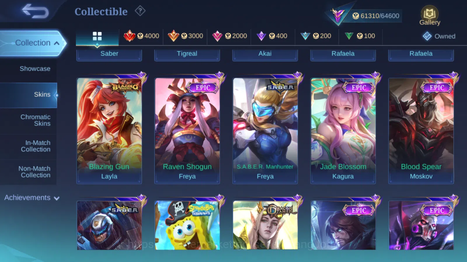 Mobile Legends: Bang Bang Accounts Others Hero 99 | Skin 228 | Glory | Aspirants Guinevere | Sanrio Floryn | Luckybox 10