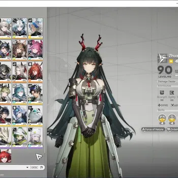 Arknights: Endfield Accounts ASIA|Lv 59|11 SSR 6 Limit + 18 (*6 Weapon)|(Fangyi P1,Rossi,Yvonne,Gilberta,Mi