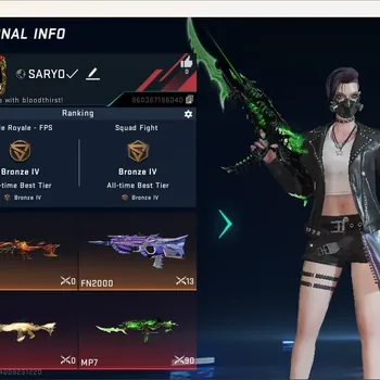 Blood Strike Accounts Others ASIA|Eternal Gun:MP7-Burning|3 Ultra Gun|3 Legendary Gun|Legendary Nova-RebelVogue|Check SS