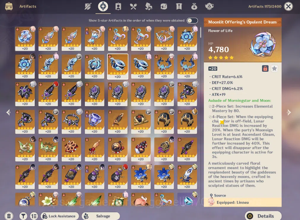 Genshin Impact Accounts ASIA | AR55 | Zibai C2, Linea, Kazuha, Yelan Core  image 15