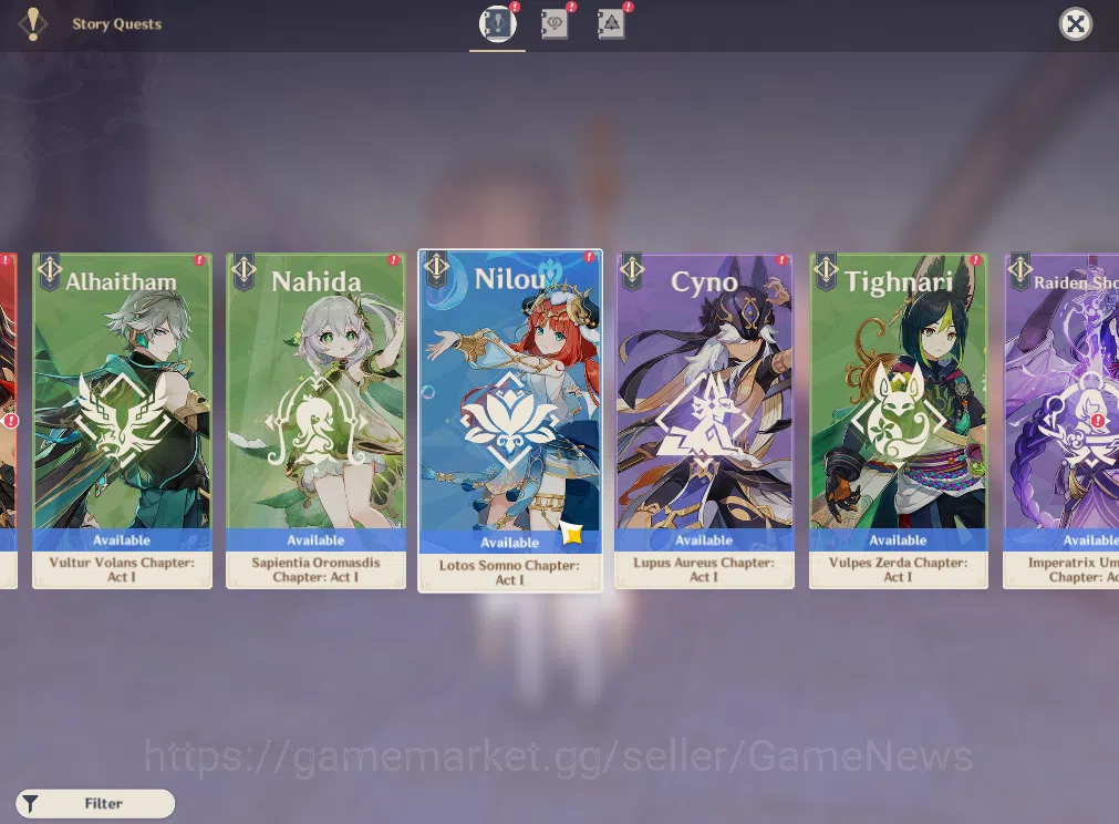 Genshin Impact Accounts ASIA | AR55 | Zibai C2, Linea, Kazuha, Yelan Core  image 6