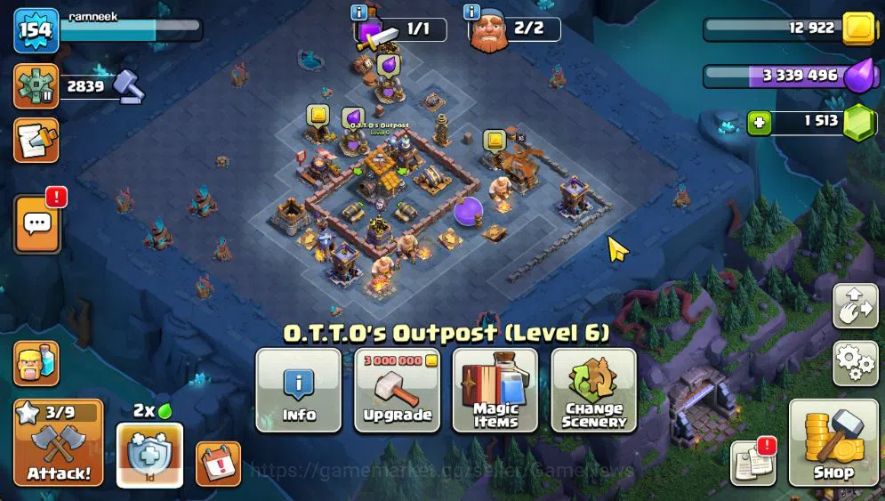 Clash of Clans Accounts TH 14-BH 8|LV 154|Limited Skin|HH 8|BK 58,AQ 70,GW image 9