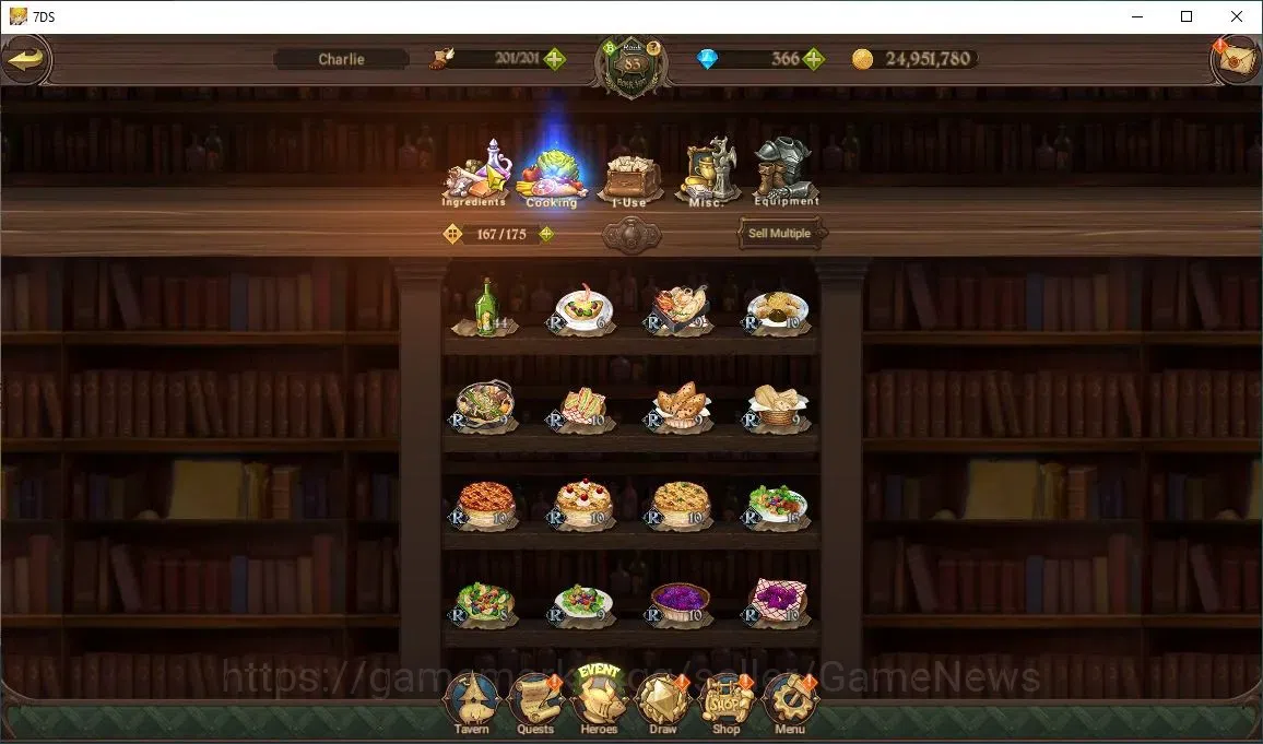 The Seven Deadly Sins: Grand Cross Accounts Global|3,1M CC|366 Dm|3 LR+3 UR+Collab ReZero|S&B, image 15