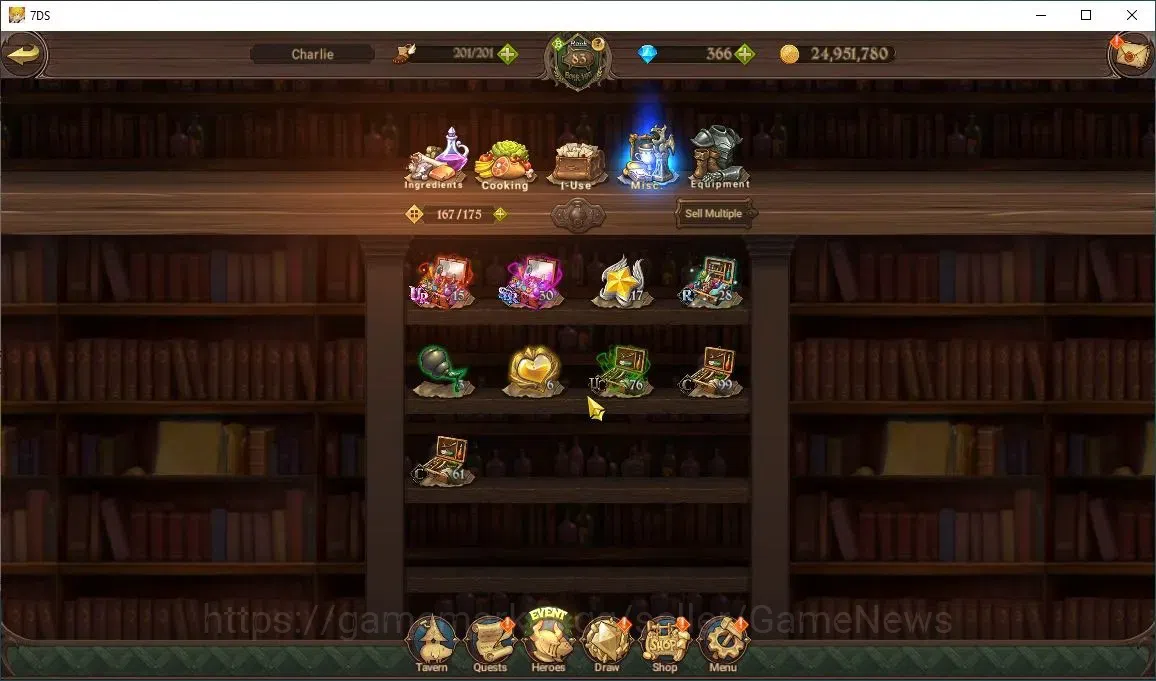 The Seven Deadly Sins: Grand Cross Accounts Global|3,1M CC|366 Dm|3 LR+3 UR+Collab ReZero|S&B, image 17