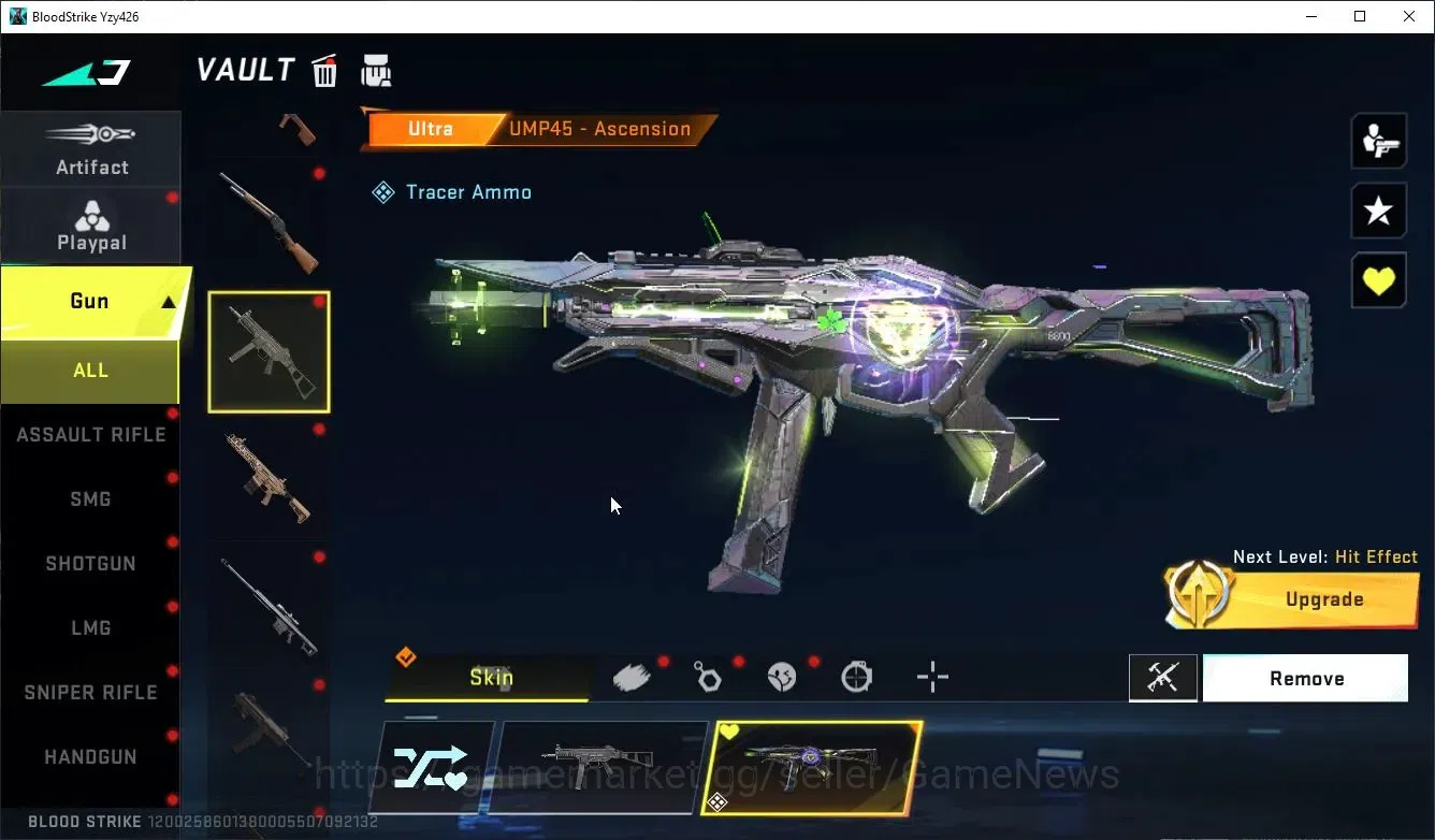 Blood Strike Accounts Collab Skin ASIA|ETERNAL DEagle+MELEE TalonKnife,LightBlde|Collab ENZO KRAKEN,TR MCX,FN2K,Jack,+2 17