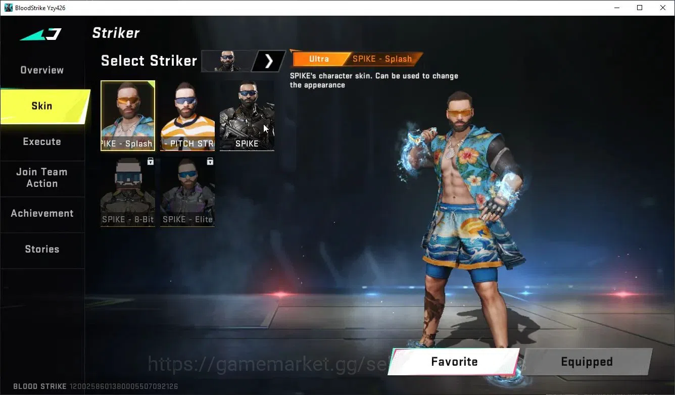 Blood Strike Accounts Collab Skin ASIA|ETERNAL DEagle+MELEE TalonKnife,LightBlde|Collab ENZO KRAKEN,TR MCX,FN2K,Jack,+2 9