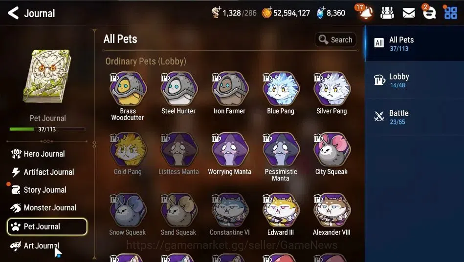 Epic Seven Accounts GLOBAL|UnVerif|6 ML|(BArunka,LR Krau,RoLightAShado image 10