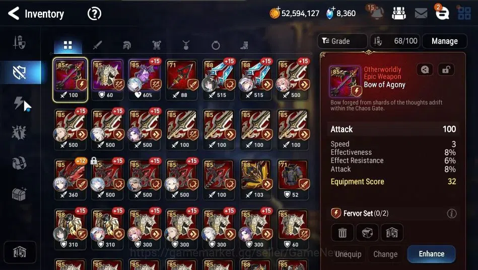 Epic Seven Accounts GLOBAL|UnVerif|6 ML|(BArunka,LR Krau,RoLightAShado image 20