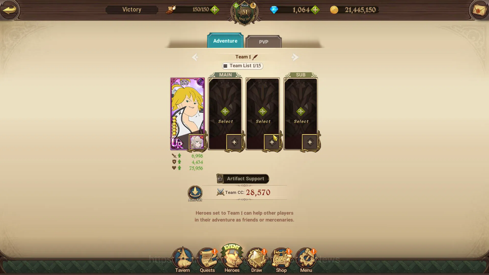 The Seven Deadly Sins: Grand Cross Accounts Asia|731K CC|Starter Ch4|1064 DM|3 UR| Gowther, Ar image 5