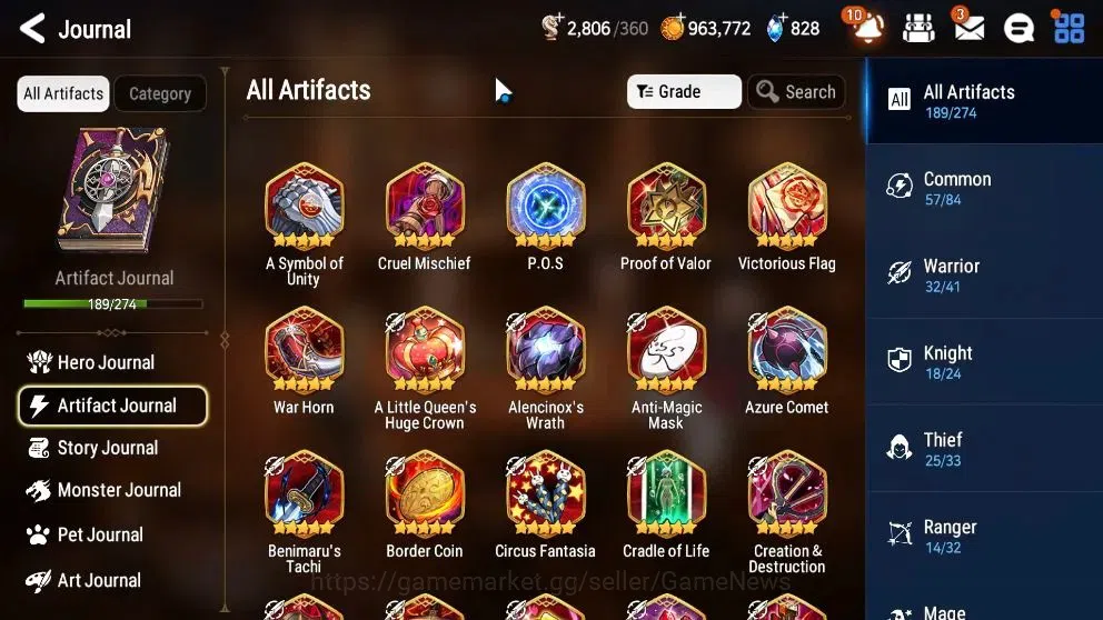 Epic Seven Accounts Limited Hero Global Verif|30 ML(BArunka,Harsetti,Zio,Belian,LC Bellona,Etc)+Rinak,etc+Many Collab 14
