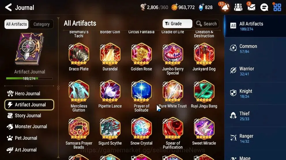Epic Seven Accounts Limited Hero Global Verif|30 ML(BArunka,Harsetti,Zio,Belian,LC Bellona,Etc)+Rinak,etc+Many Collab 15