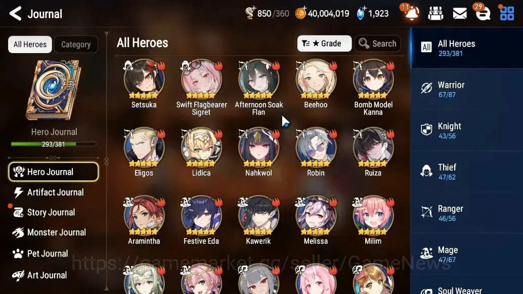 Epic Seven Accounts ASIA VERIF|38ML(NOTOS,School Nurse Yulha,LOTScales image 12
