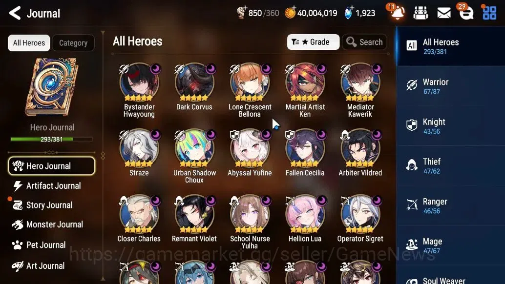 Epic Seven Accounts ASIA VERIF|38ML(NOTOS,School Nurse Yulha,LOTScales image 9