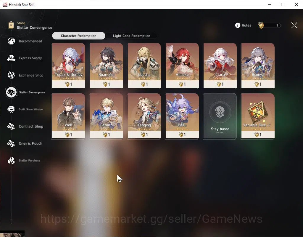 Honkai Star Rail Accounts Asia|TL 50|2,7K Stellar Jade|4 Limited| [Archer,Tr image 10