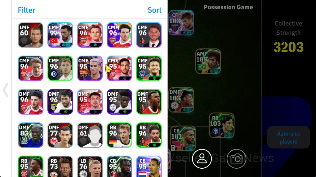 eFootball Accounts Mobile|PhenomPass(Dani Olmo),Willpower(Dirk Kuyt), image 3