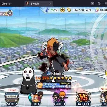 Bleach: Brave Souls Accounts Starter Global |1.4M BP+10K Orb|Fresh Story|9K acc
