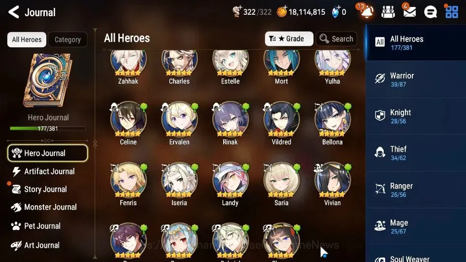 Epic Seven Accounts GLOBAL Unverif|New Era|9 ML(Notos,Zio,SE Celine,Et image 9