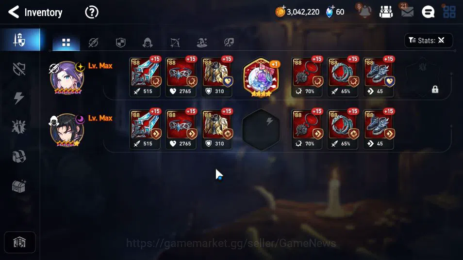 Epic Seven Accounts GLOBAL Unverif |New Era| 3 ML (LOT Scales,LH Cermi image 10