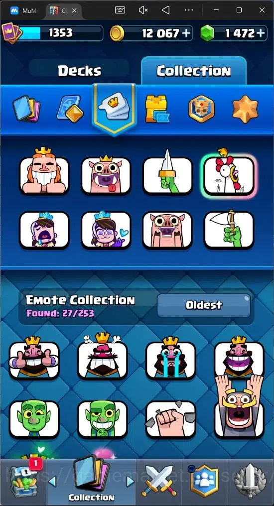 Clash Royale Accounts Mobile | KTL 14 |Trophy 9682|1 L15 Card (Royal Hog image 11