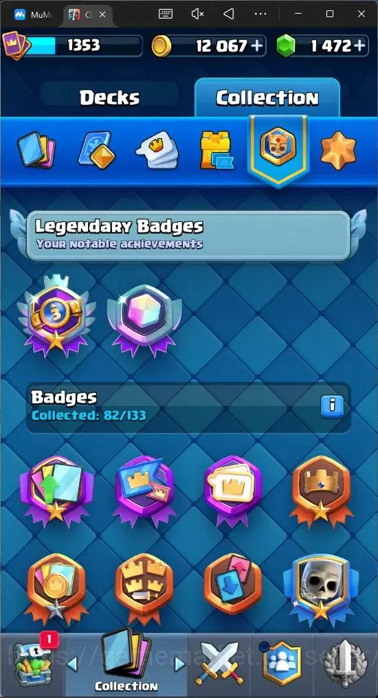 Clash Royale Accounts Mobile | KTL 14 |Trophy 9682|1 L15 Card (Royal Hog image 13