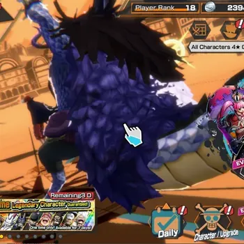 One Piece Bounty Rush Accounts High-End Android |PR 18|5 Ex|2 Max|Kaido,D.Garp,Shanks,Borsalino,D.Roger|RD 40|LogBandai