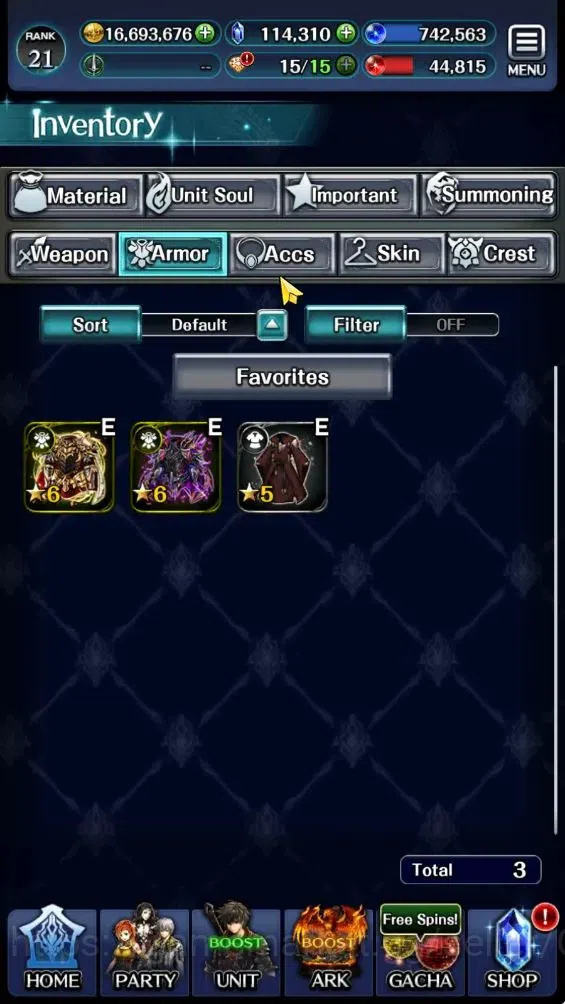 Last Cloudia Accounts GLOBAL|Rank 21|114k Crystal|Top Tier Units (Telest image 15