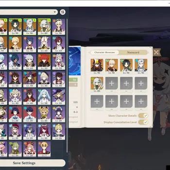 Genshin Impact Accounts Others ASIA|AR 56|5 Limited 2(*5Weapon)|(Neuvillette C1)Sign,Kaedehara Kazuha,Xiao,Hu