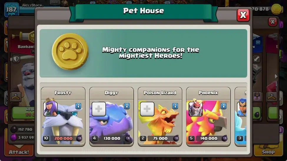 Clash of Clans Accounts Global | TH 16-BH 10 | LVL 187|HH 10|AQ 79 ,MP 65  image 11