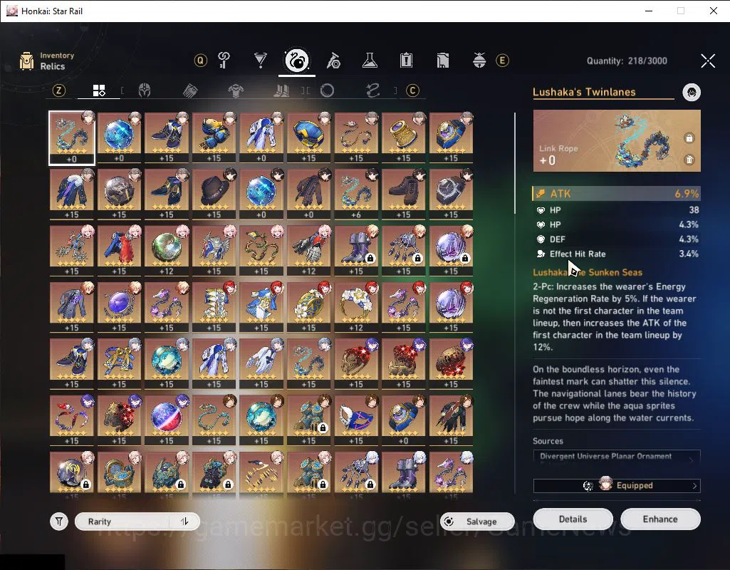 Honkai Star Rail Accounts Asia|TL 70||18 Limited|[Hyacine,Jing Yuan]+Sign,B3 image 9