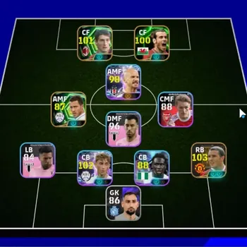eFootball Accounts Legends & Iconic Players Android|Power 2948|Epic John O'shea,Daniele Massaro,Gareth Bale,Eden Hazard|Show