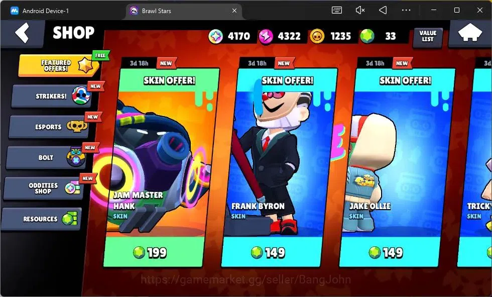 Brawl Stars Accounts Global | 1006 Thropy| 17 Brawler| 3 Max Hypercharg image 11