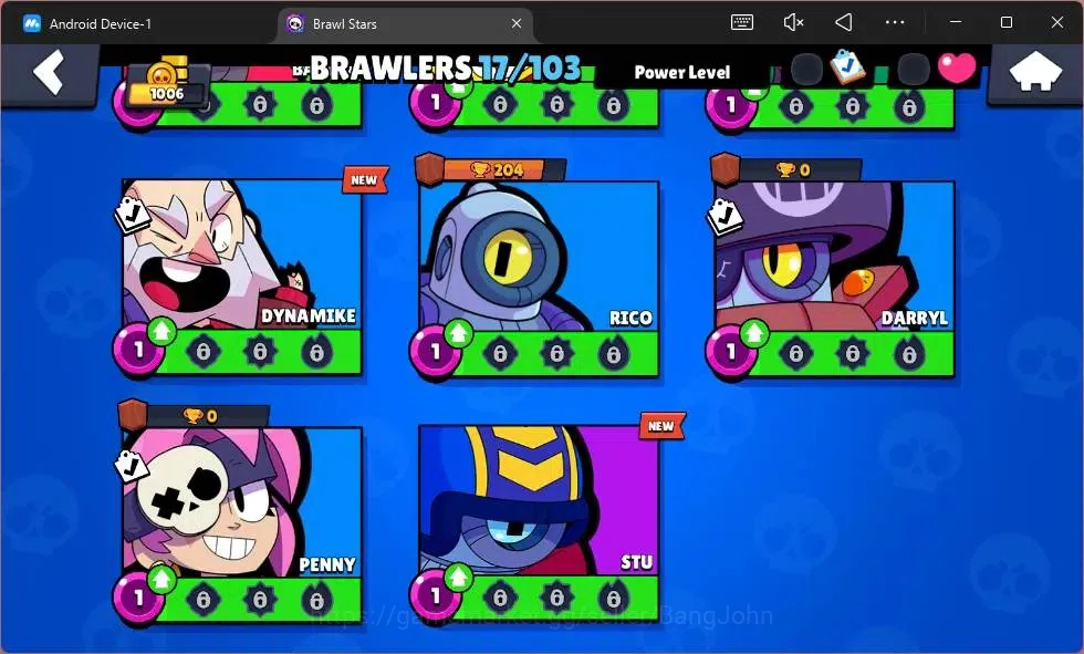 Brawl Stars Accounts Global | 1006 Thropy| 17 Brawler| 3 Max Hypercharg image 8