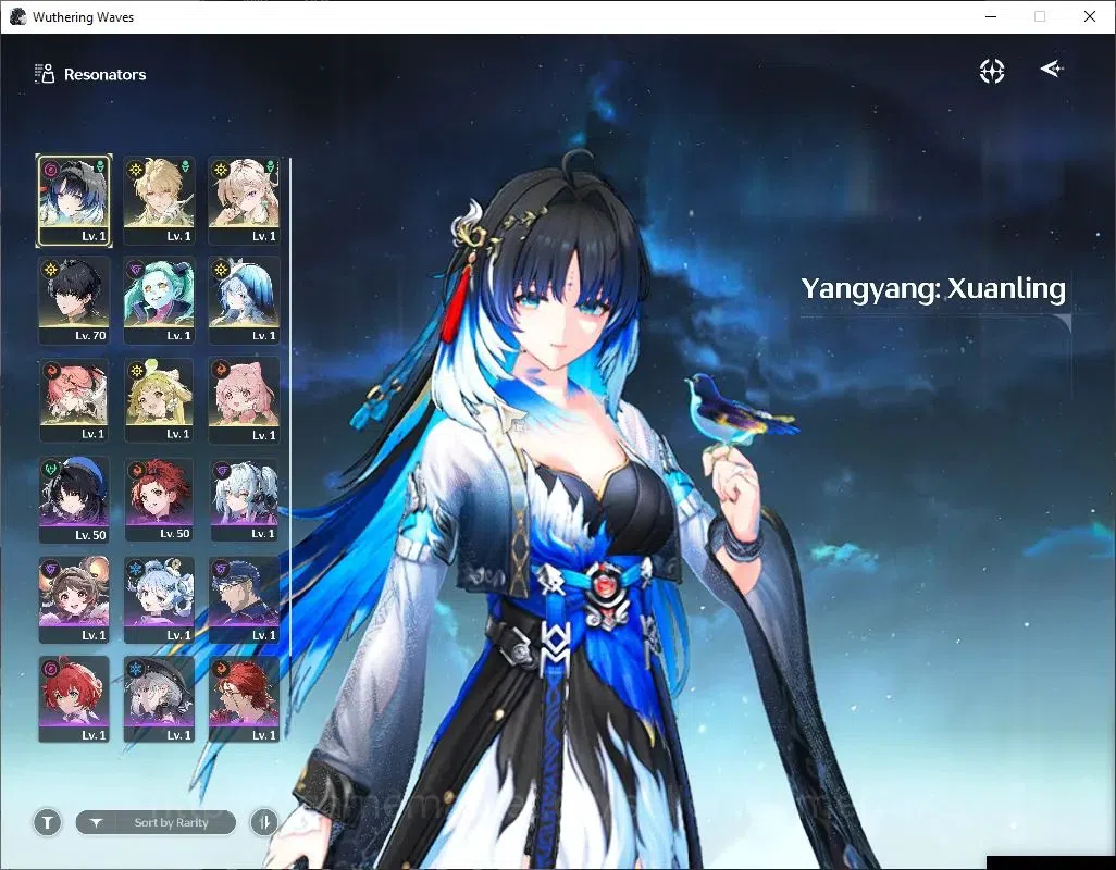 Wuthering Waves Accounts Starter EU|UL 49|6 Limited|(Lynae,Changli,Luuk 2