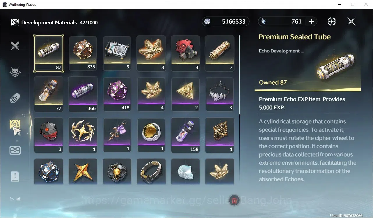 Wuthering Waves Accounts SEA|UL 41 | Mid-Game | Hiyuki L70 + Emerald of Gen image 10