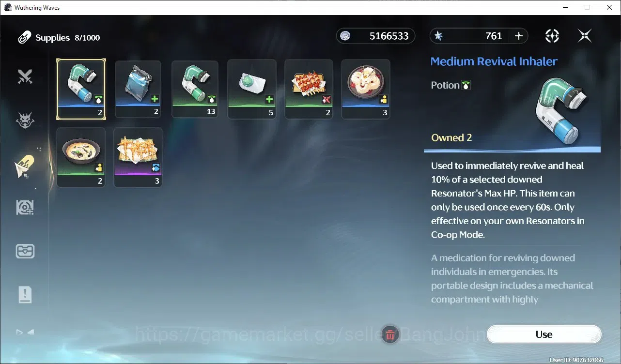 Wuthering Waves Accounts SEA|UL 41 | Mid-Game | Hiyuki L70 + Emerald of Gen image 11