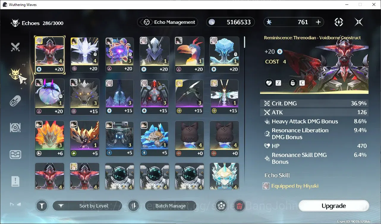 Wuthering Waves Accounts SEA|UL 41 | Mid-Game | Hiyuki L70 + Emerald of Gen image 12