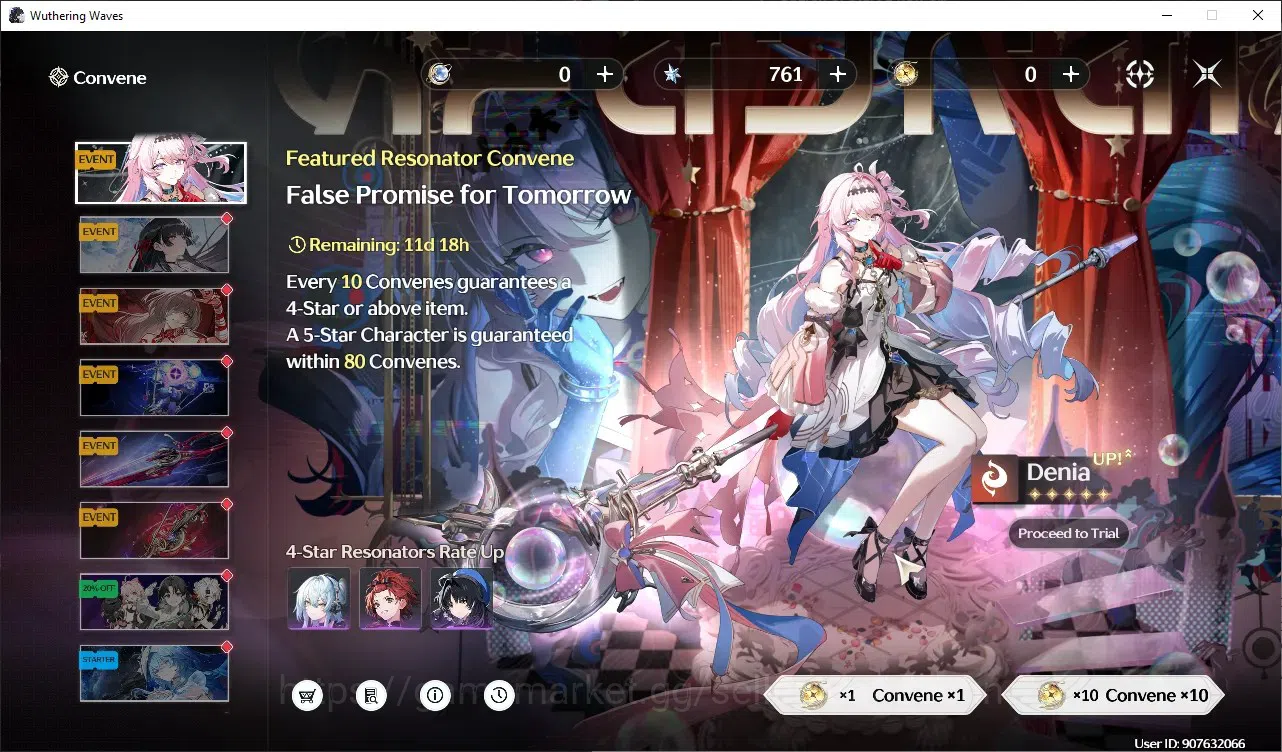 Wuthering Waves Accounts SEA|UL 41 | Mid-Game | Hiyuki L70 + Emerald of Gen image 5