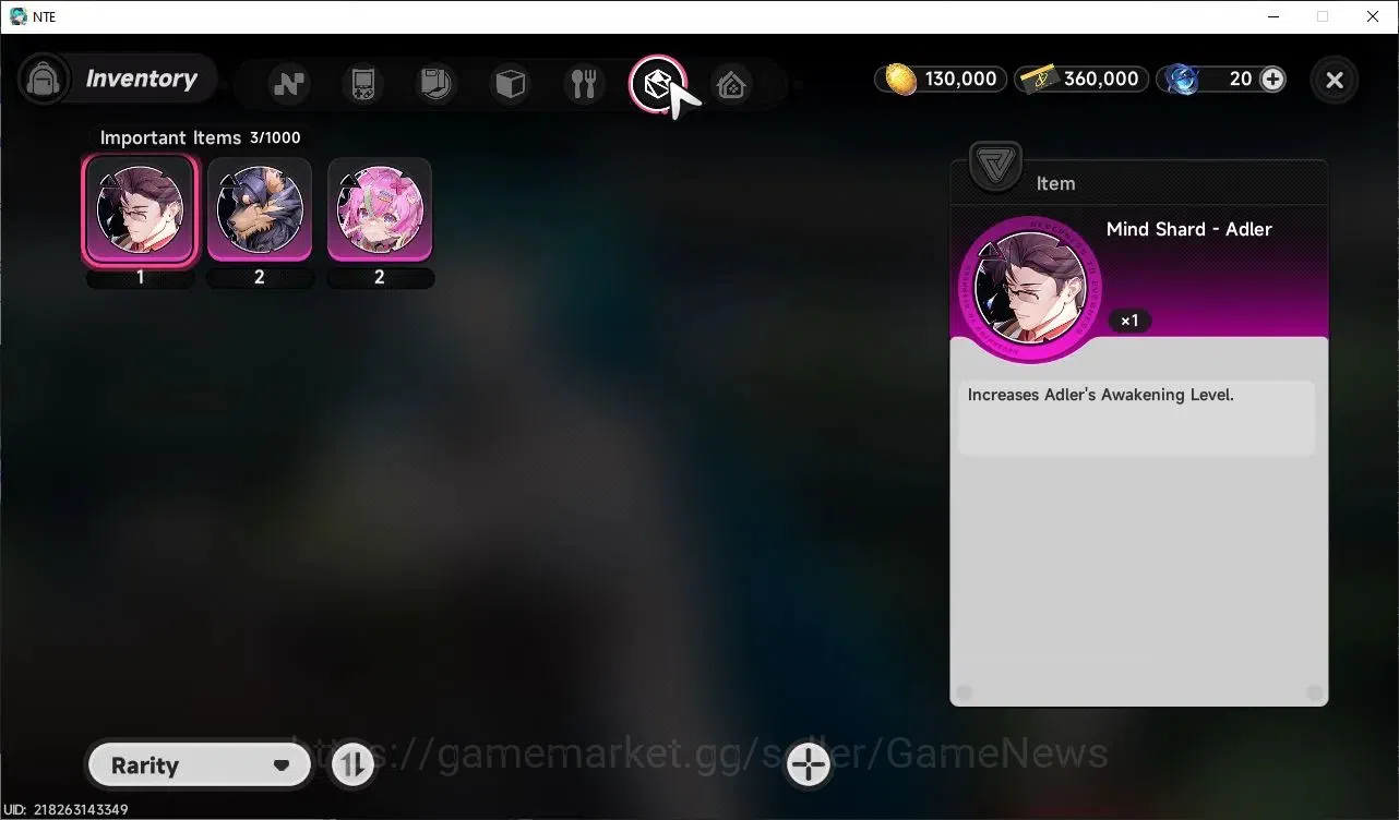 Neverness to Everness Accounts GLOBAL EU|HL 3 | 3 SSR Hotori + Sign, Jiuyuan, Sakiri |5 SR|Orchid  Glider|Male 11