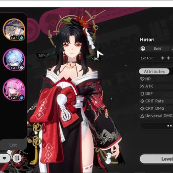Neverness to Everness Accounts GLOBAL EU|HL 3 | 3 SSR Hotori + Sign, Jiuyuan, Sak image 1
