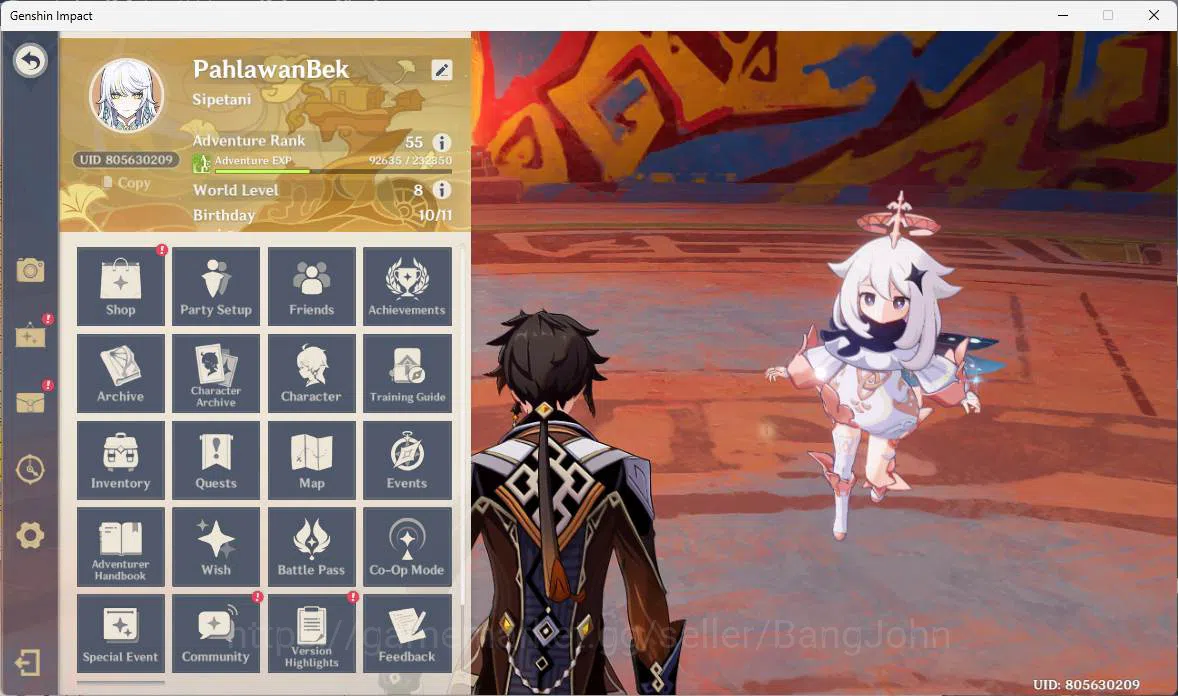 Genshin Impact Others ASIA | AR 55| raiden, Zhongli, Yelan, eula, Navia, image 1
