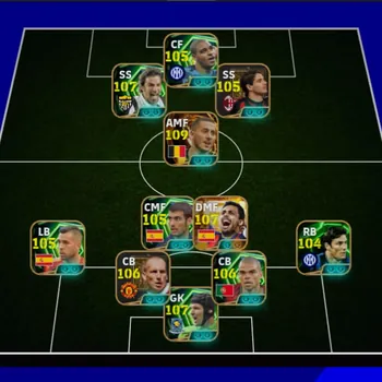 eFootball Accounts High-End Kolektif 3278+ Adriano x Del Piero x Hazard x Guardiola x Rodri x Zanetti x Chiellini x Lampard