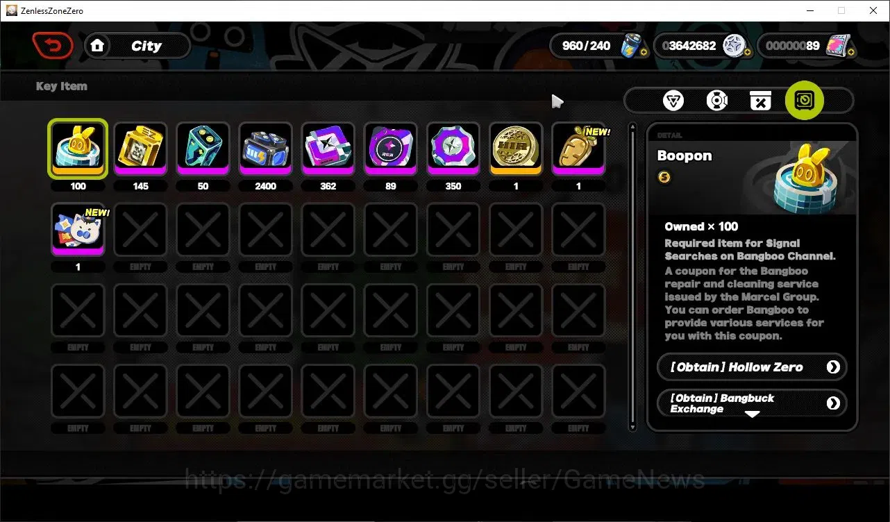 Zenless Zone Zero Accounts Starter ASIA|IK 32|5 Limited (S Billy,Pyrois M2)+Sign Yixuan,Zhao,Harumasa|1 Sign W Engine 10