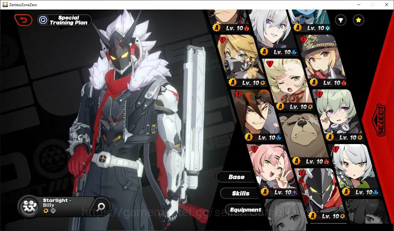 Zenless Zone Zero Accounts Starter ASIA|IK 32|5 Limited (S Billy,Pyrois M2)+Sign Yixuan,Zhao,Harumasa|1 Sign W Engine 2