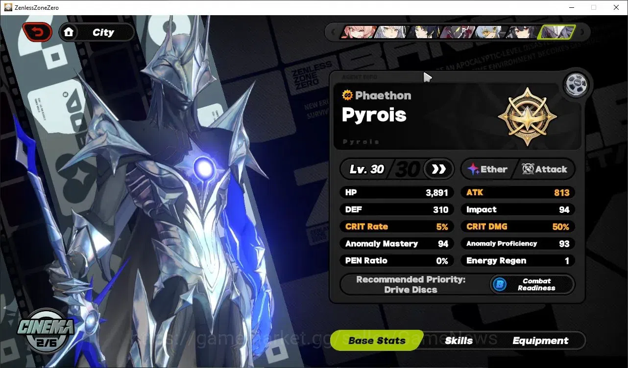 Zenless Zone Zero Accounts Starter ASIA|IK 32|5 Limited (S Billy,Pyrois M2)+Sign Yixuan,Zhao,Harumasa|1 Sign W Engine 8