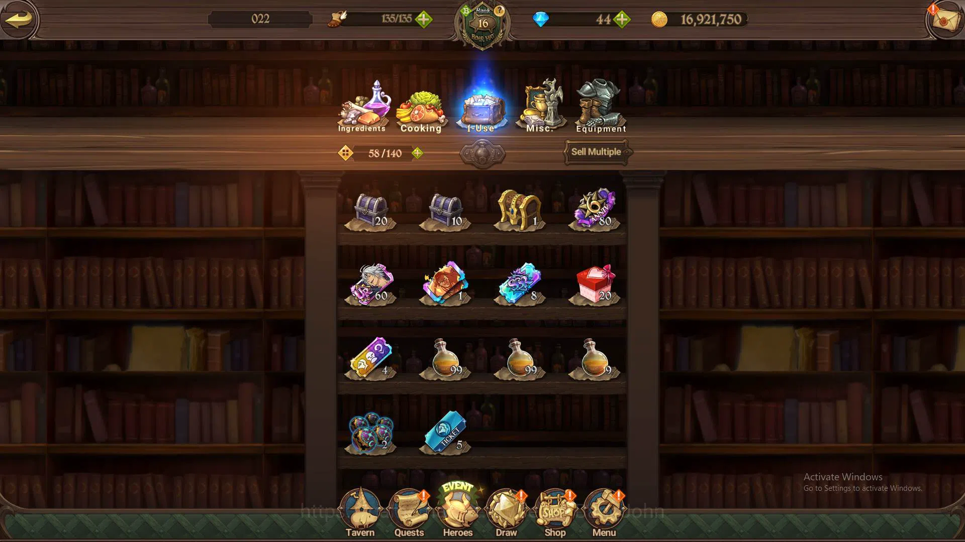 The Seven Deadly Sins: Grand Cross Accounts Others ASIA|600K CC|4 UR Salos, Mael, Thor, DK Meliodas,etc|Starter|Detail Check 7